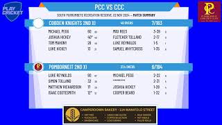 Pomborneit 2nd XI v Cobden 2nd XI [upl. by Sesom]