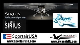 Sirus TL3000 light sport aircraft flight report PART II TL Ultralights SportairUSA [upl. by Anitsugua224]