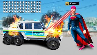 Ich spiele GTA 5 als SUPERMAN 😱 [upl. by Tilford]