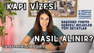 Kapı Vizesi Nasıl Alınır I Kapıda Vize Başvuru Formu Nasıl Doldurulur I faydalibilgilerserisi [upl. by Eicyal230]