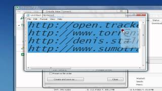 tutorial in how to create a torrent 2011 HD std [upl. by Annayk673]