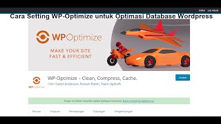 Cara Setting WPOptimize Terbaru [upl. by Garrik]