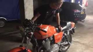 Laverda 1000 Jota fitted with our performance exhaust line [upl. by Airyk23]