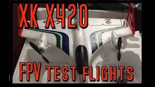 XK X420 Overview and FPV flights [upl. by Olivette]