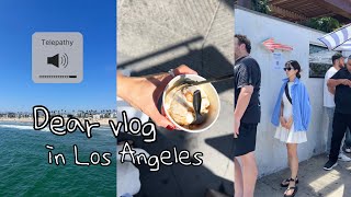 LA vlog4 베니스 비치에 갔어요 🇺🇸 APL BBQ 먹고 인텔리젠시아 커피 솔트amp스트로까지 😋  Spending time in venice beach 🌴🏄🏻‍♀️ [upl. by Peale979]