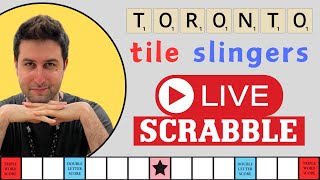 Live Scrabble Toronto Tile Slingers with Josh Sokol [upl. by Ralf636]