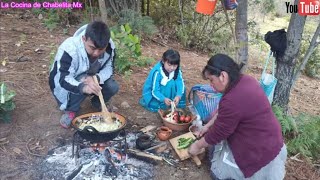 😀😃😃En el campo preparo ricos TEPEJILOTES A LA MEXICANA para mi familia 😋😋😋 [upl. by Airod]