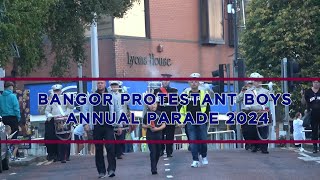 Bangor Protestant Boys Full Parade 2024 [upl. by Barron977]