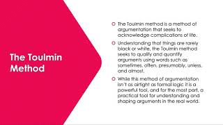 Structuring Arguments [upl. by Rosecan]