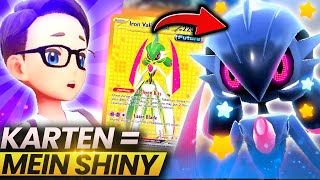 Pokémon aber KARTEN bestimmen meinen SHINY HUNT ✨ [upl. by Luing569]