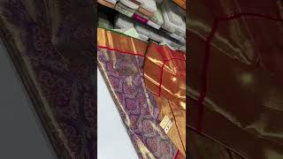 Ashadam clearance sale 🚨🚨🚨Tissue silk sarees with contrast border [upl. by Icrad]