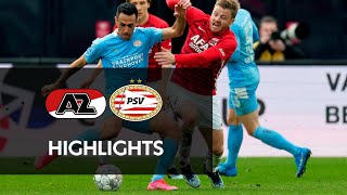 Highlights AZ  PSV  Eredivisie [upl. by Calmas]