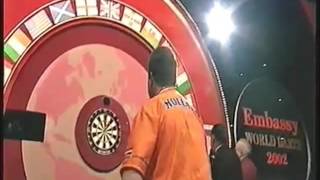 Mervyn King hits a 170 Checkout in a Holland darts shirt [upl. by Ahtaga875]