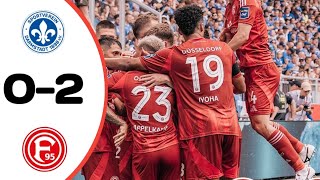 Darmstadt Vs Fortuna Düsseldorf 02 All Goals Results Extended Highlights [upl. by Idas]