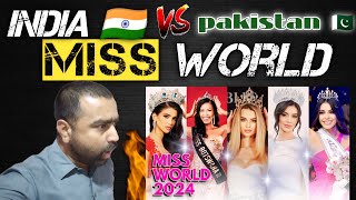 Top 10 Miss World 2024  Miss universe Pakistan and India  Reaction Saudi Viloger [upl. by Einalam972]