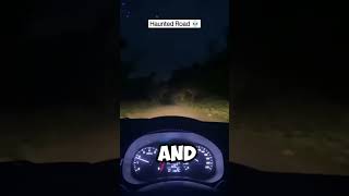 Haunted road story horrorshorts horrorstory scary scarystories trending [upl. by Vassell]