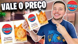 CATUPIRY  COXINHA DE FRANGO COM CATUPIRY  VALE A PENA [upl. by Silberman]