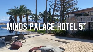 Greece 2023 Minos Palace hotel 5  adults only hotel review [upl. by Adoh604]