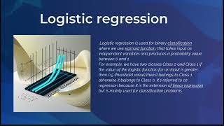 Logistic regression [upl. by Percival532]