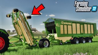 Farm Sim News Windrow  Loading Wagon FS22 1Year Anniversary amp More  Farming Simulator 22 [upl. by Ydur]