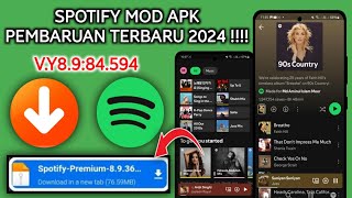 Ulasan Spotify Mod Apk Terbaru 2024  spotify mod apk 2024 premium [upl. by Livvie722]