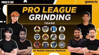 Free Fire  Mega Pro League Grind Scrims  Powered by gametv [upl. by Noled]