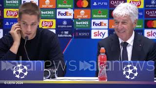 Champions League Gasperini e Pasalic in conferenza stampa pre AtalantaCeltic [upl. by Blanchard]