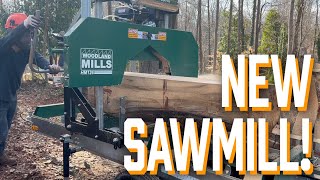 Setting Up My New Sawmill  Woodland Mills HM126 [upl. by Mccall]