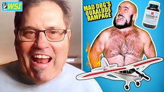 Jim Brunzell Tells the Mad Dog VachonAirplane Quaalude Rampage Story [upl. by Aleinad]