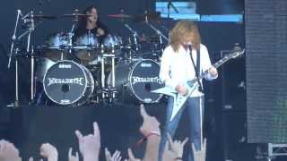 Megadeth  Sweating Bullets Live  Sonisphere 2013 Amnéville FR 20130609 [upl. by Bakemeier]