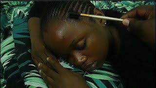 ASMR Relaxing Scalp Scratching Hair Oiling amp Head Massage 💆🏾‍♀️ [upl. by Catherin548]