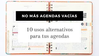 10 usos alternativos para aprovechar tus Agendas [upl. by Nnairrehs]