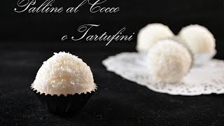 Palline al cocco o tartufini [upl. by Ardnahs285]