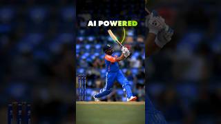 Ai powerd bat use in cricket 😱 shorts [upl. by Penrod813]