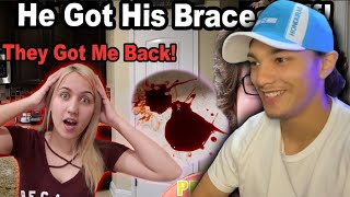 Chilly BROKE HIS TEETH PRANK Logan’s Revenge Reaction [upl. by Rivy]