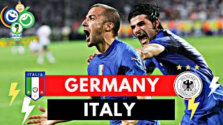 Germany vs Italy 02 All Goals amp highlights  world cup 2006 SemiFinal [upl. by Isadore]