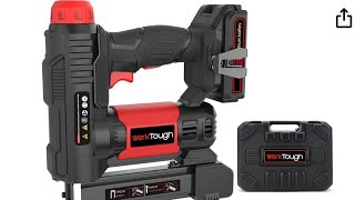 WerkTough 20V 2 in 1 Cordless Brad Nailer 18G [upl. by Renee]