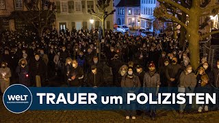 MORD an zwei POLIZISTEN Hunderte trauern bei Gedenkgottesdienst in Kusel [upl. by Crispin]