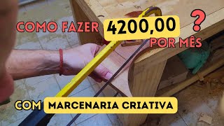 COMO GANHAR R 4000 COM UM OBJETO SIMPLES DE MARCENARIA RÁPIDO DE FAZER E VENDE MUITO [upl. by Gretna]