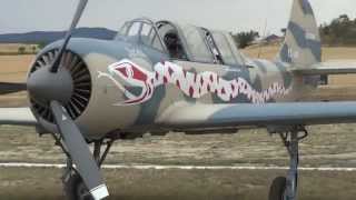 Aerobatic Yakovlev Yak52 ECIAO  Aerosport 2014 [upl. by Airamasor66]