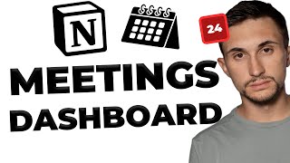 How to Build a Meetings Dashboard in Notion 📆📞 Notes  Agendas [upl. by Marven422]