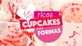 DETALLES SORPRESAS ♥ CUPCAKES ♥ San Valentín  Clase Rosa [upl. by Berriman]