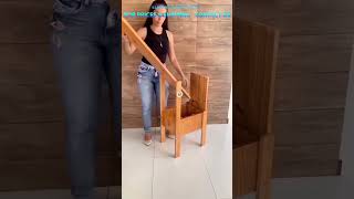 Amazing ❤️‍🔥 Smart Space Saving Furniture  Cool Murphy Bed Ideas for Small Home Spaces Innovations [upl. by Nepets188]