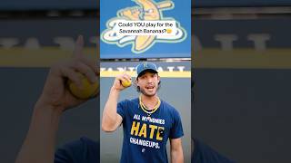 Could you make the team 🤔 baseball savannahbananas [upl. by Jolynn]