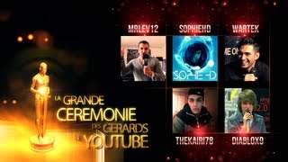 La grande cérémonie de remises des Gérards de YouTube  Parodie Oscars [upl. by Rem]