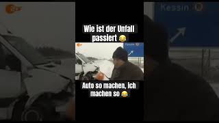 Die beste Erklärung für Unfall 😂 viralvideo viralshorts funny [upl. by Ardnos]