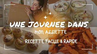 UNE JOURNÉE DANS MON ASSIETTE 1  RECETTE FACILE amp RAPIDE AVEC LE K10 ultenic recette k10 [upl. by Rama]