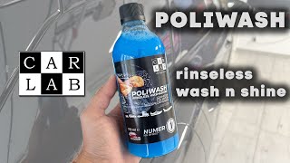 CARLAB  POLIWASH  Szampon Waterless Rinseless  Mycie bezwodne  Mycie bez spłukiwania  Recenzja [upl. by Odrareg]