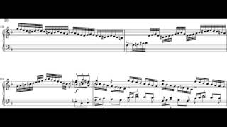 I Allegro Harpsichord Concerto No1 in D minor BWV 1052 piano transcription [upl. by Marchese]