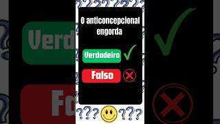 Verdadeiro ou falso quiz quizcuriosidades saúdefeminina verdadeirooufalso [upl. by Agnew]